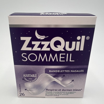 ZZZQUIL Sommeil bandelettes nasales