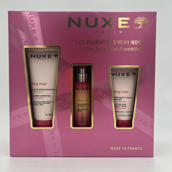 NUXE LES ESSENTIELS VERY ROSE COFFRET