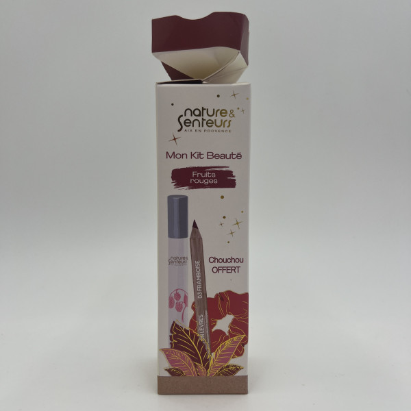NATURE&SENTEURS Parfum mon kit beauté fruits rouge