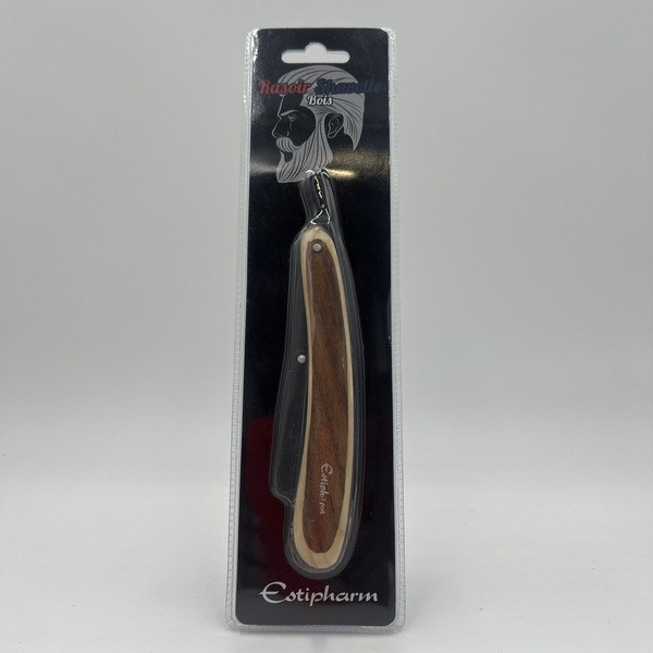 ESTIPHARM Rasoir shavette bois