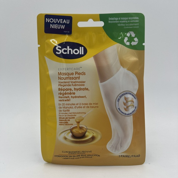 SCHOLL Masque pieds nourrissant