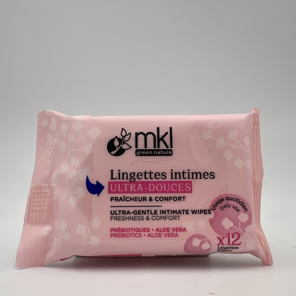 MKL Lingettes intimes ultra douces