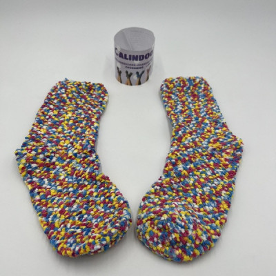 CALINDOO Les chaussons-chaussettes cocooning