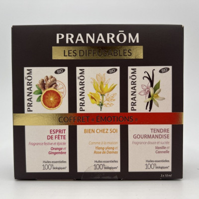 PRANAROM Les diffusables coffret Émotions