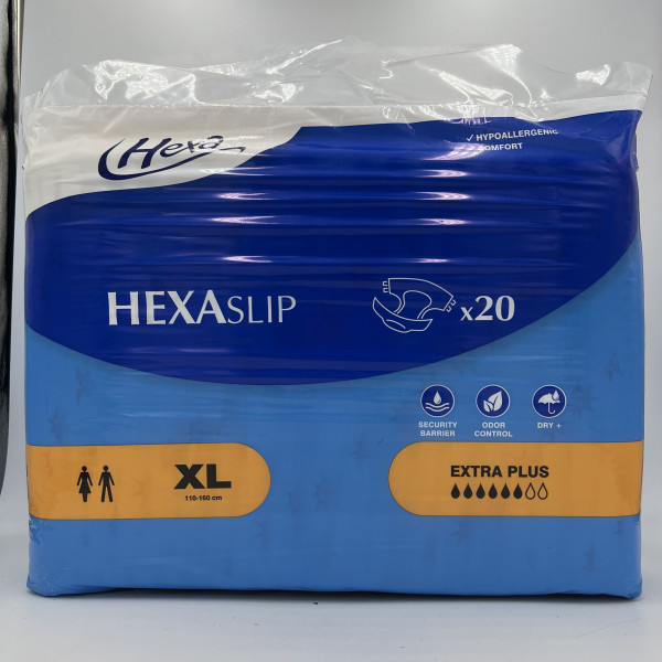 HEXA SLIP Taille XL extra plus x20